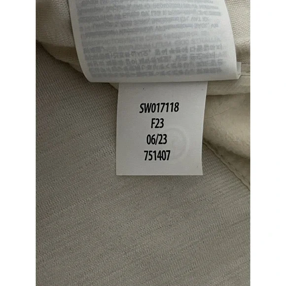 Smartwool Women's Off White Smartloft Hoodie Vest XS Nano Puffer Quilted Zip - Picture 5 of 9